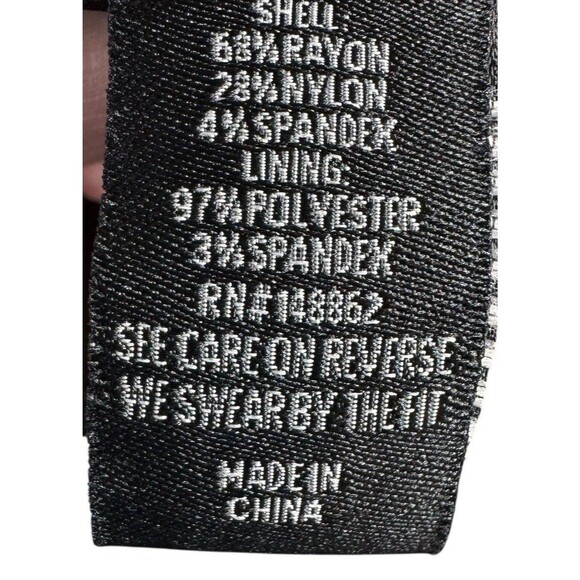 Torrid Blazer Jacket Women 0 12/14 Black Business Career Open Front Long Sleeve - Picture 7 of 10